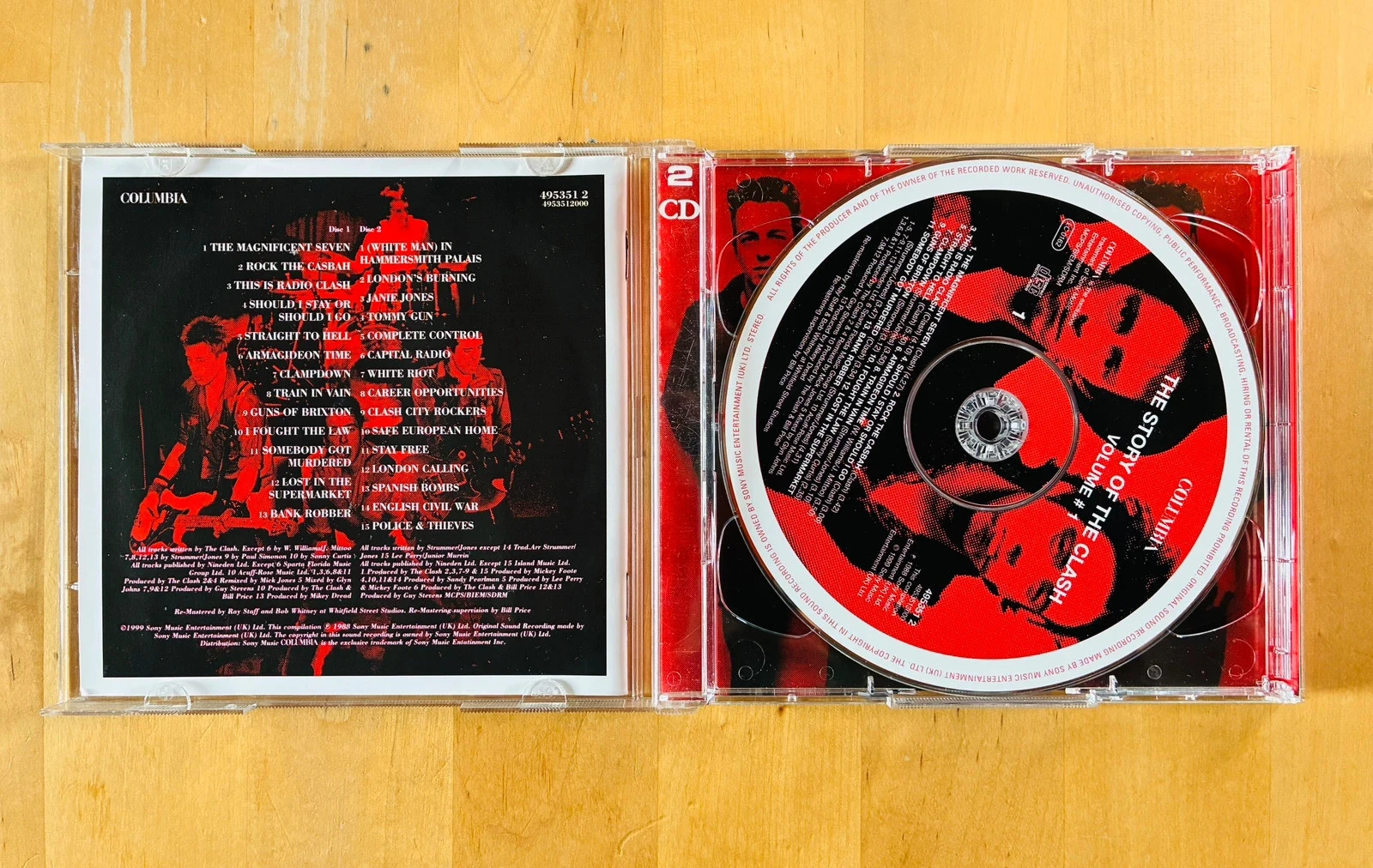 Double CD The Story of The Clash. – photo 2